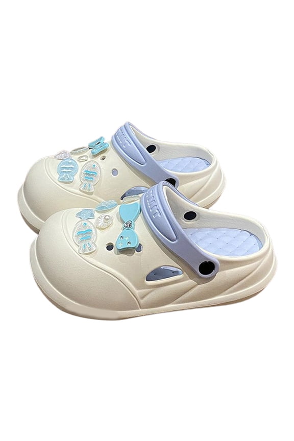 Women's Platform Clogs, Comfortable Thick Sole Slip-On Shoes for Women, Breathable Garden Clogs & Casual Walking Shoes, Black