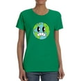 thumbnail image 1 of Toon Style Worried World T-Shirt Women -Image by Shutterstock, Female Small, 1 of 4