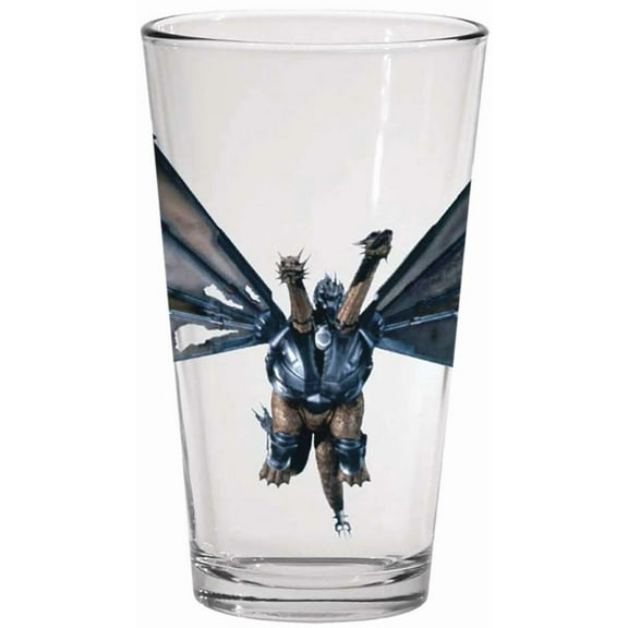 Godzilla Toon Tumblers Mecha Ghidorah Pint Glass