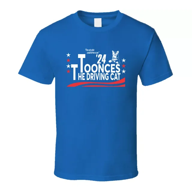 Toonces The Driving Cat For President 2024 The Cat Who Could Drive A