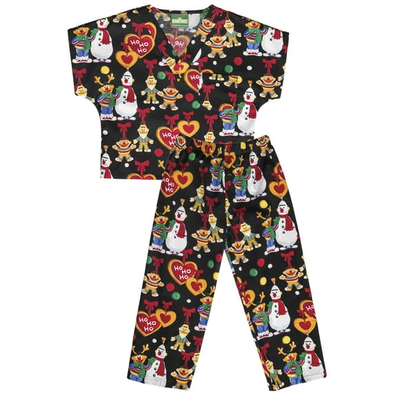Tooniforms Kids Medical Scrub Top and Pant Set 6620C