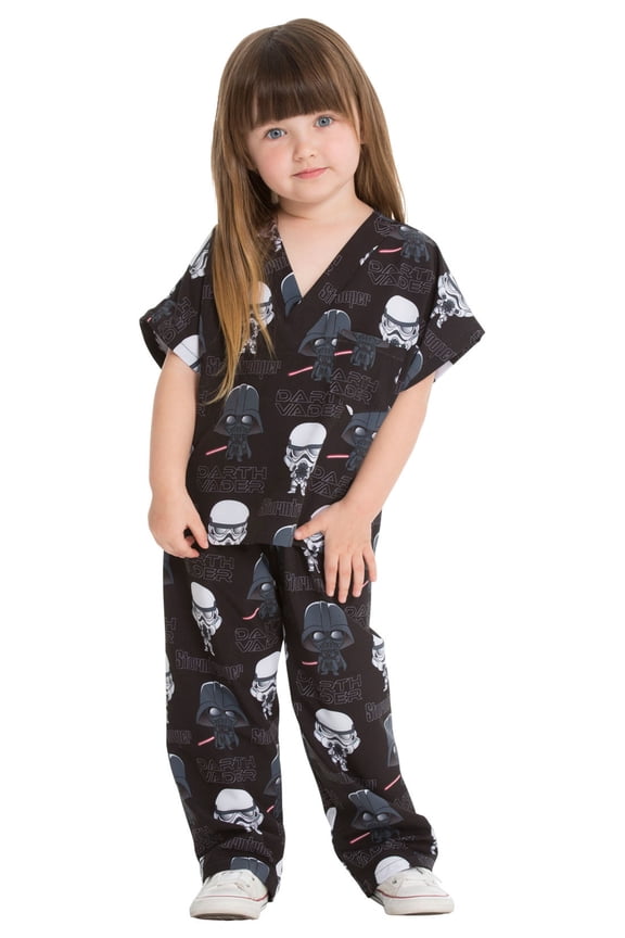 Kids Medical Scrub Top and Pant Set 6620C