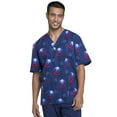 thumbnail image 1 of Tooniforms Men Scrubs Top, V-Neck, TF606, M, A For Avengers, 1 of 7