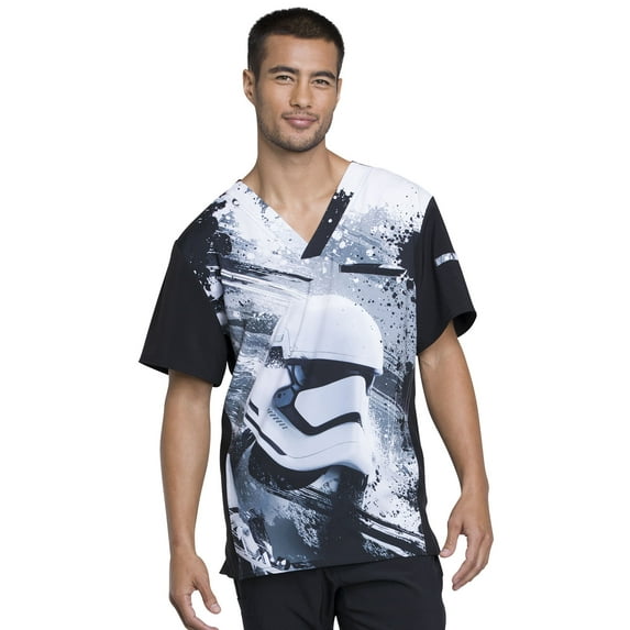 Tooniforms Men's V-Neck Medical Scrub Top TF700