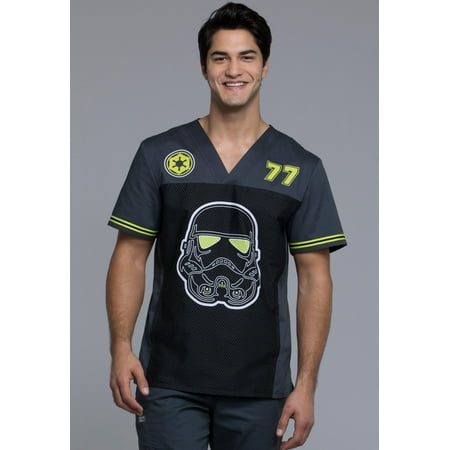 Tooniforms Men's V-Neck Medical Scrub Top TF702