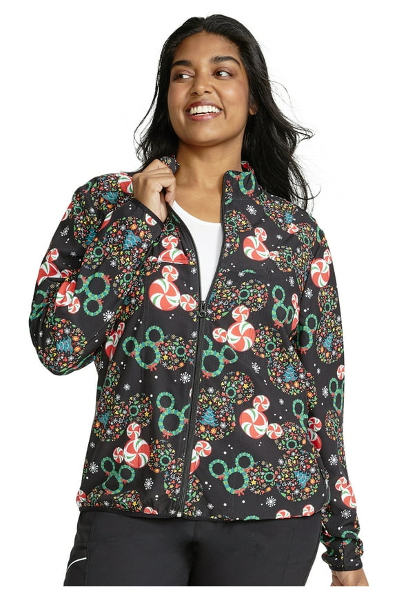 Scrubs Jacket For Women Packable Print TF320