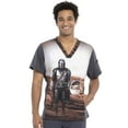 thumbnail image 1 of Tooniforms Scrubs Top For Men V-Neck TF708, XL, Mandalorian, 1 of 7