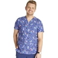 thumbnail image 1 of Tooniforms Scrubs Top For Men & Women V-Neck TF687, 1 of 5