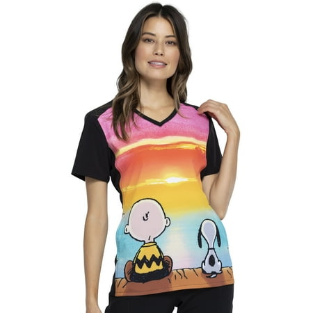 Tooniforms V-Neck Female Medical Scrub Top TF637