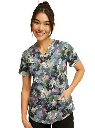 Clearance Tooniforms by Cherokee Women's Boogie Bear Print Scrub