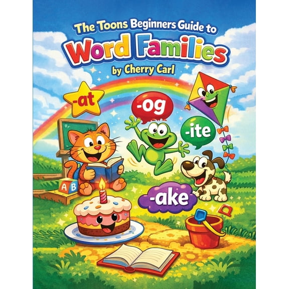 Toons Beginner's Guide to Word Families: Phonics Practice for Early Readers, (Paperback)