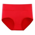 thumbnail image 1 of Toonshare Bikini Underwear For Women Summer Saving Supportive Women's Fashion Briefs Comfortable Cotton High Waist Underwear Women Sexy Panties, 1 of 6