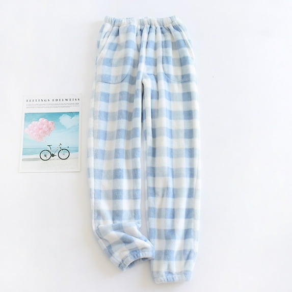 Summer Savings!Toonshare Black**Friday Deals,50% off Clear,Plush Home Pants Are and Soft, with Elastic Waist and Pajama Pants,Alfred Dunner Pants for Women Petite,Lightweight Sweatpants Women Blue XL