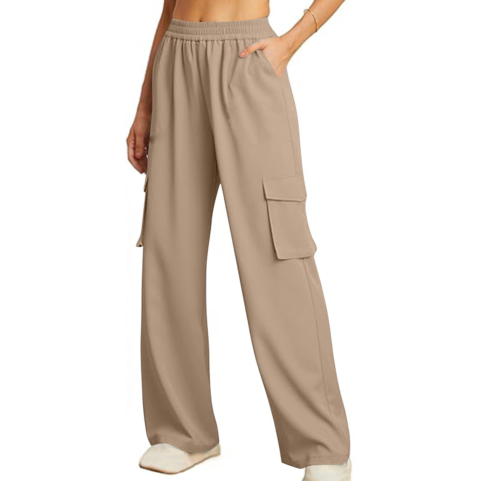 Toonshare Khaki Pants for Women Clearance Sales Today Deals Prime