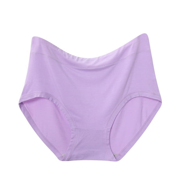 Toonshare Plus Size Panties Up To 50% Off Seamless Women's Solid High Waist Tummy Controlling Warm Underwear Sexy Underwear Briefs