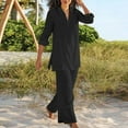 thumbnail image 1 of Spring Savings!Toonshare Savings,Outfits Loungewear,Sets for Women 2 Piece Black M, 1 of 1