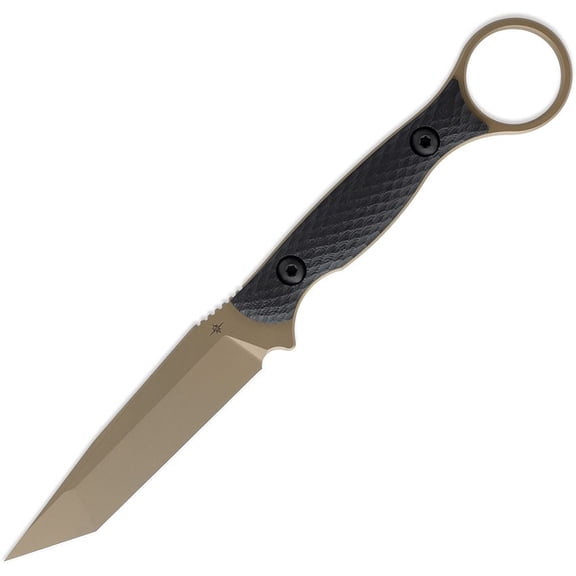 Toor Serpent T Fixed Blade Knife FDE Tanto