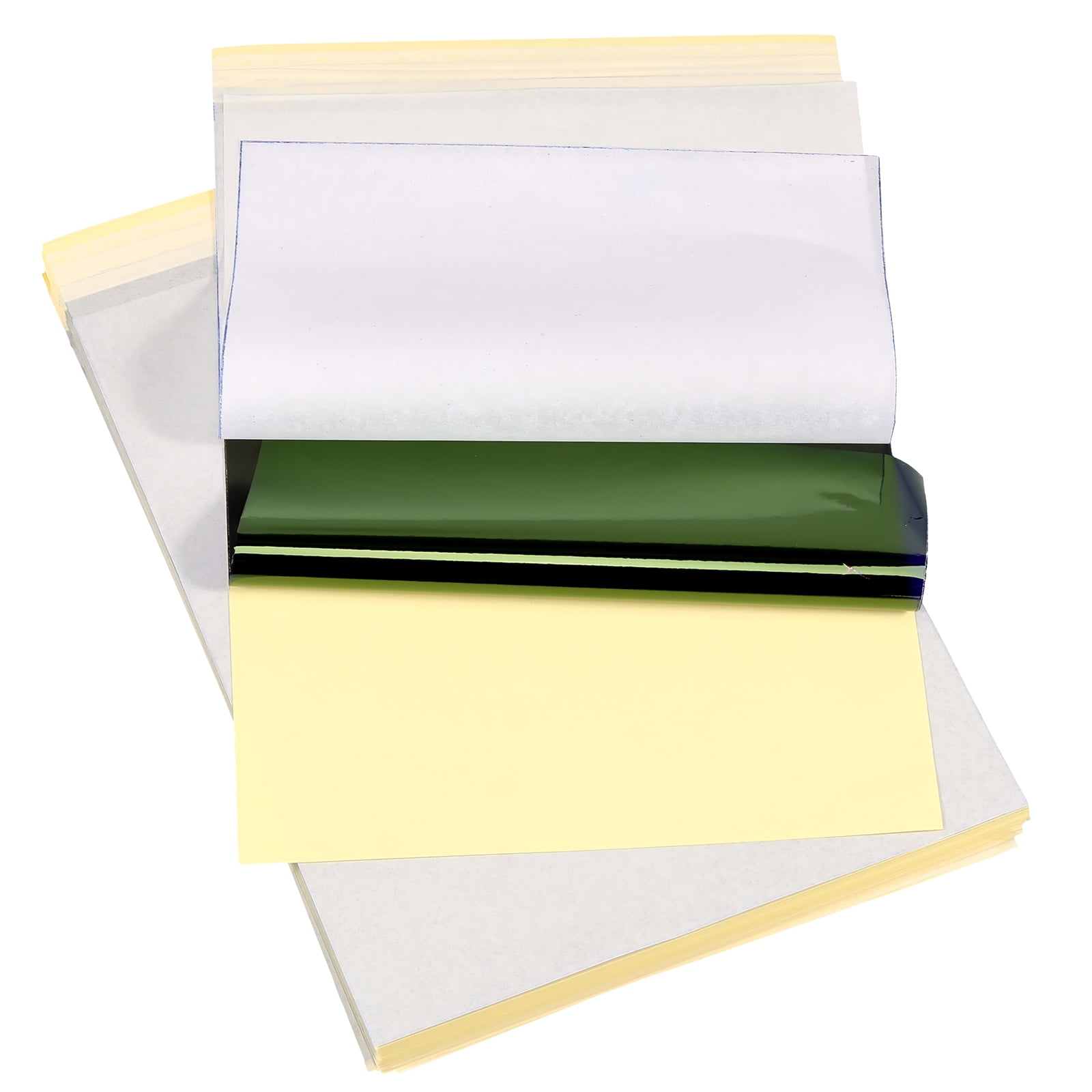 Toorise 100 Sheets Tattoo Transfer Paper A4 Size Tattoo Stencil Paper 4 Layers Thermal Stencil Paper DIY Tattoo Tracing Paper for Commercial and Personal Use