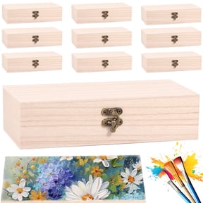 Wood Boxes for Crafts Unfinished and Ready to Decorate