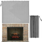 Mesh Curtains Fireplace