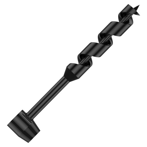 Toorise Bushcraft Hand Drill Carbon Steel Manual Auger Drill Portable Manual Survival Drill Bit Self-Tapping Survival Wood Punch Tool for Outdoor Camping Hiking Jungle Adventure