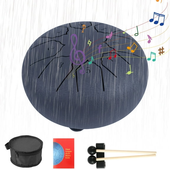 Toorise Decorative Rain Drum Outdoor Enduring Steel Outdoor Rain Drum Easy to Install Rain Drum Outdoor Easy to Care Outdoor Rain Drum Rustproof Rain Drum Outdoor for Garden Outdoor Use