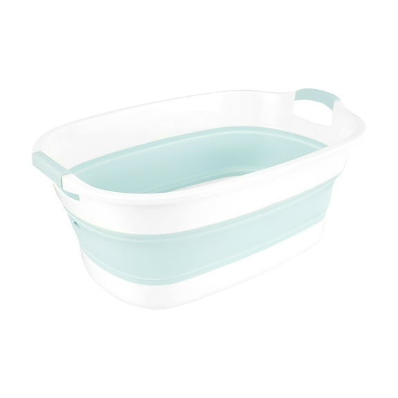Toorise Folding Pet Bathtub Portable Baby Wash Basin Collapsible Laundry Basket Storage Container Organizer