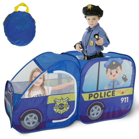 Toorise Kids Food Truck Play Tent with Storage Bag Pop Up Play Tent Portable Kids Play Tent Foldable Role Play Toy Multifunctional Food Truck Toy for Toddlers Kids