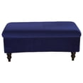 thumbnail image 1 of Toorise Storage Ottoman Cover Stretch Ottoman Bench Cover Soft Footstool Cover Rectangular Ottoman Bench Slipcover Nonslip Ottoman Slipcovers Footrest Stool Cover with Elastic Bottom, 1 of 10