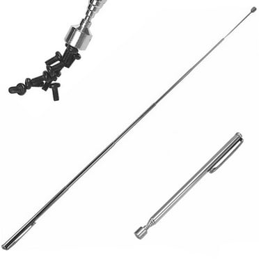Toorise Telescoping Magnet Pen Pick Up Tools 1.5LB Extendable Magnet Pick Up Rod Stick Gadget Mini Portable Adjustable Magnetic Retrieval Tool for Garage Car Repair DIY Woodworking