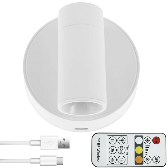 Toorise Wireless LED Spotlight 1800mAh Chargable Accent Lights Wall Light with Timer Adjustable Brightness