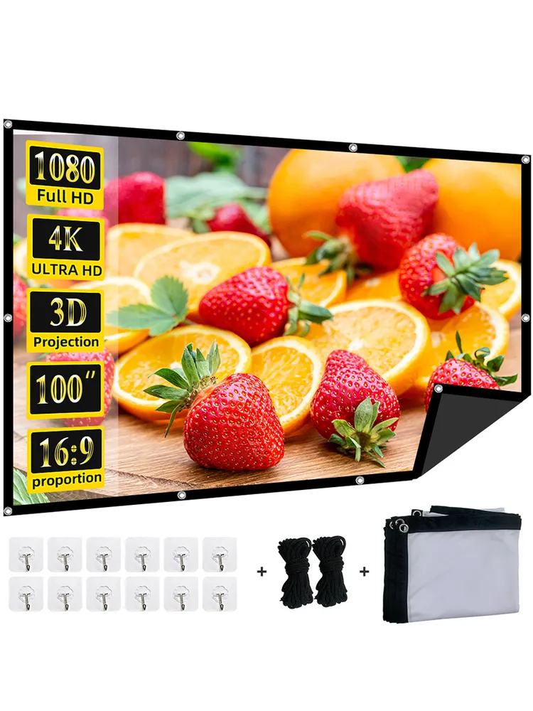 Shadow Projecter Toot shadow Projector Screen 120 inch White Milk Shred Black Background ...