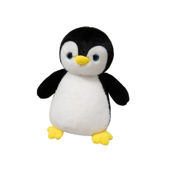 Tootee 9.84in LED Luminous Penguin Stuffed Animal Pillow Toy with Color Changing Lights, 15-Min Auto Off, Soft Plush Gift for Kids Birthday