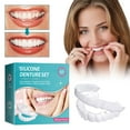 thumbnail image 1 of Tooth Care Silicone Dentures Stickers Set for Temporary Enhancement and Support, 1 of 8