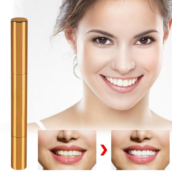 Tooth Cleaning Pen with Whitening Gel, 2ml Beautifying Formula, Removes Stains from Coffee, Tea, and Wine, Gentle and Safe for Sensitive Teeth, Easy to Use for Brighter Smile