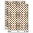 thumbnail image 1 of Tooth Dentist 200+ Round Stickers - Brown - Gloss Finish - 0.50" Size, 1 of 3
