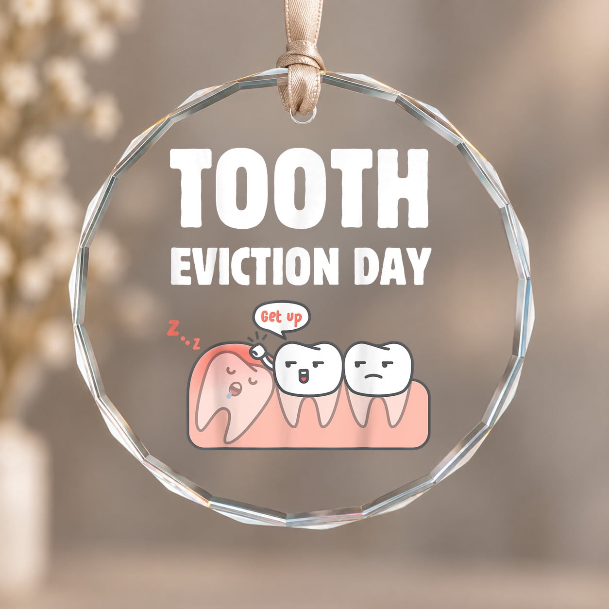 Tooth Extractin Tooth Extraction Day Wisdom Teeth Removal Theme Ornament, Hanging Decor ...