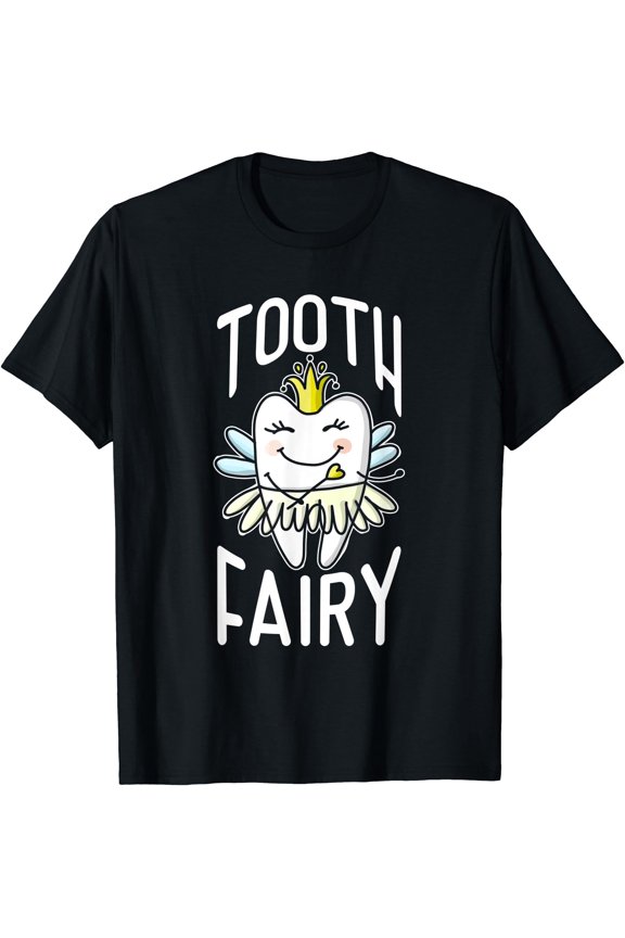 Tooth Fairy, Cute Tooth, Dentist T-Shirt