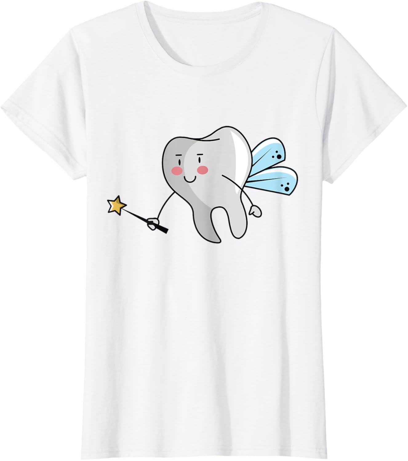 Tooth Fairy Design for Dental Assistant, Dental Hygienist T-Shirt ...