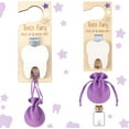 thumbnail image 1 of Tooth Fairy Keepsake 1PC Lost Tooth Storage Box Wooden Hanger with Velvet Bag & Glass Bottle for Boy' Teeth Collection & Display, 1 of 5