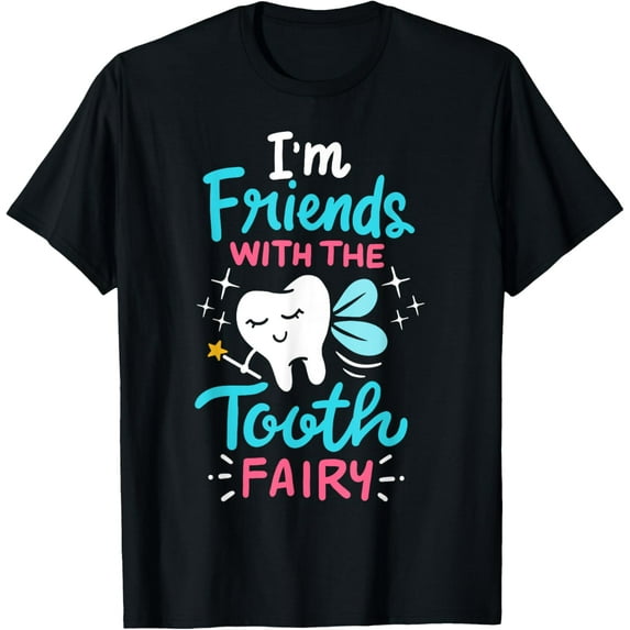 Tooth Fairy Pediatric Dentist Dental Assistant Hygienist T-Shirt100% pure cotton short-sleeved shirt for both men and women