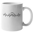 thumbnail image 1 of Tooth Hearbeat Lifeline. Dentist Coffee & Tea Gift Mug For Oral Hygienist, Orthodontist, Periodontist, Doctor, Teeth Surgeon, Medical Assistant, Men And Women Dentists (11oz), 1 of 3