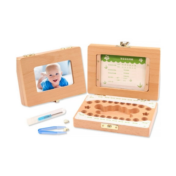 Tooth Holders for Kids Keepsake, Baby Teeth Keepsake Box, Tooth Saver, Tooth Boxes for Lost Teeth for Kids, Newborn Baby Birthday and Shower Gift