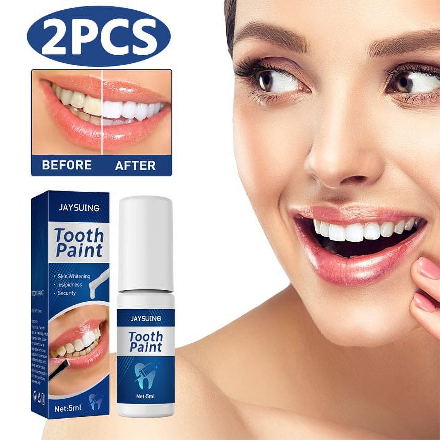 Tooth Paint Teeth Whitening Gel Instant Whitening Paint for Teeth Tooth