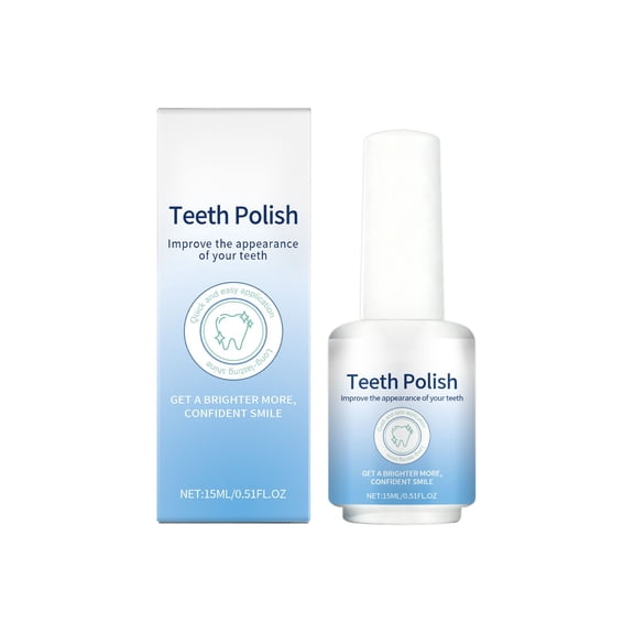 Tooth Polish, Tooth Whitening Paint - Effective Teeth Whitening, Gentle & Safe Formula, Simple & Portable White Paint for Teeth - Regain Confident Smile