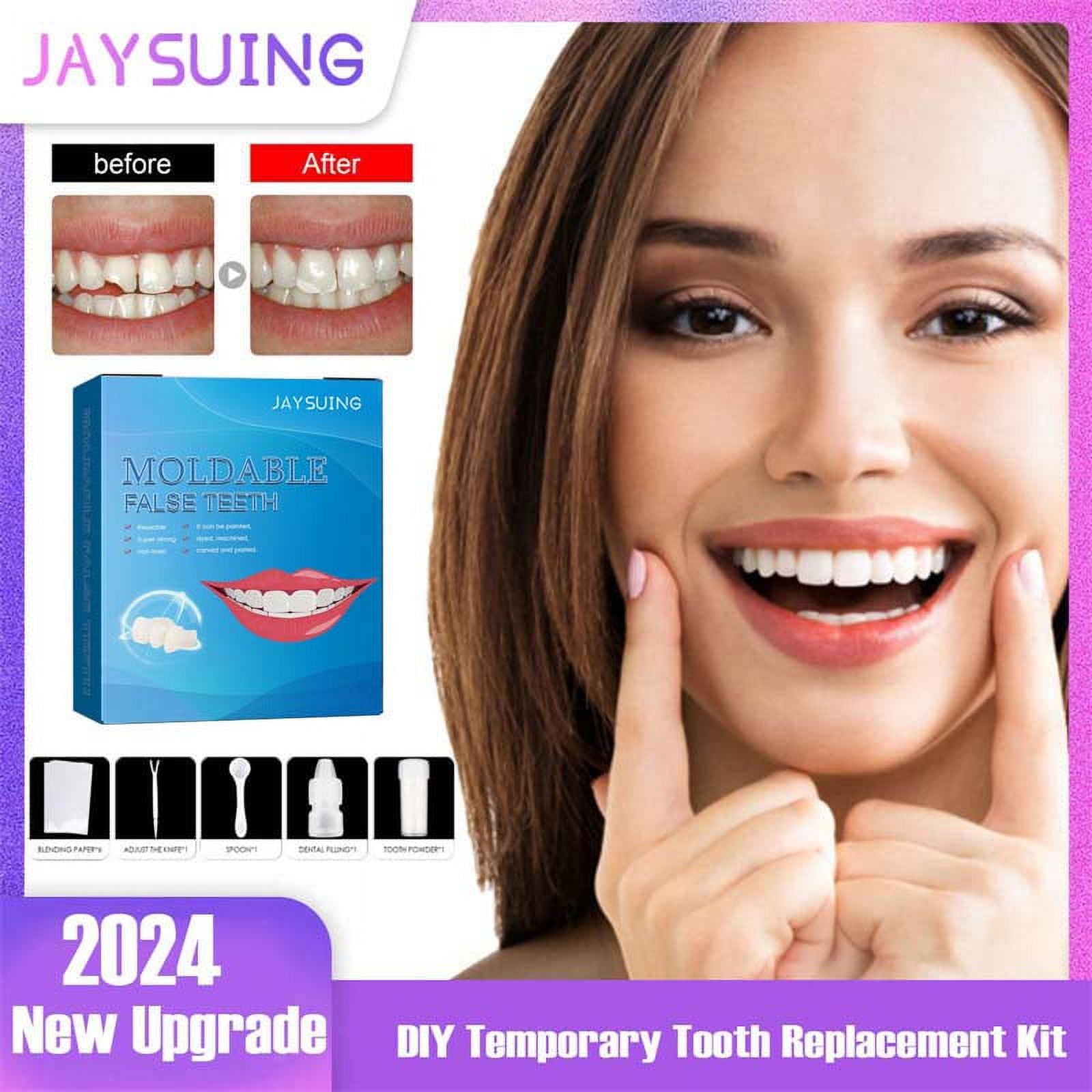 Tooth Repair Kit, DIY Temporary Tooth Replacement Kit, Denture Repair