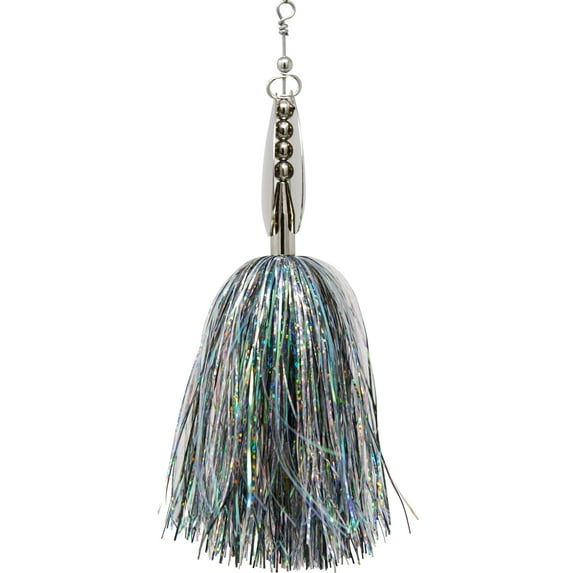Tooth Shield Tackle Chubby Musky Bucktail Muskie Pike Double 8 Inline Spinner Musky Lures Baits Tackle (Crappie)