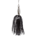 thumbnail image 1 of Tooth Shield Tackle The 308 Musky Bucktail Muskie Pike Double 8 Inline Spinner Musky Lures Baits Tackle (Black / Nickel), 1 of 2