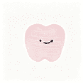 thumbnail image 1 of Tooth Stress Toy 1-Pack – Soft Sensory Squishy for Anxiety Relief Desk Fidget Gift,A, 1 of 6