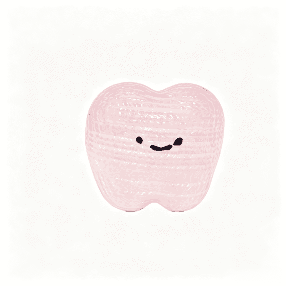 Tooth Stress Toy 1-Pack – Soft Sensory Squishy for Anxiety Relief Desk Fidget Gift,A